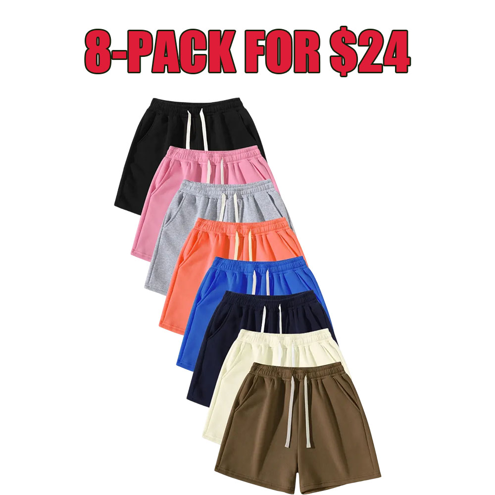 Lightweight Everyday Comfort Shorts (Unisex, XS–5XL)