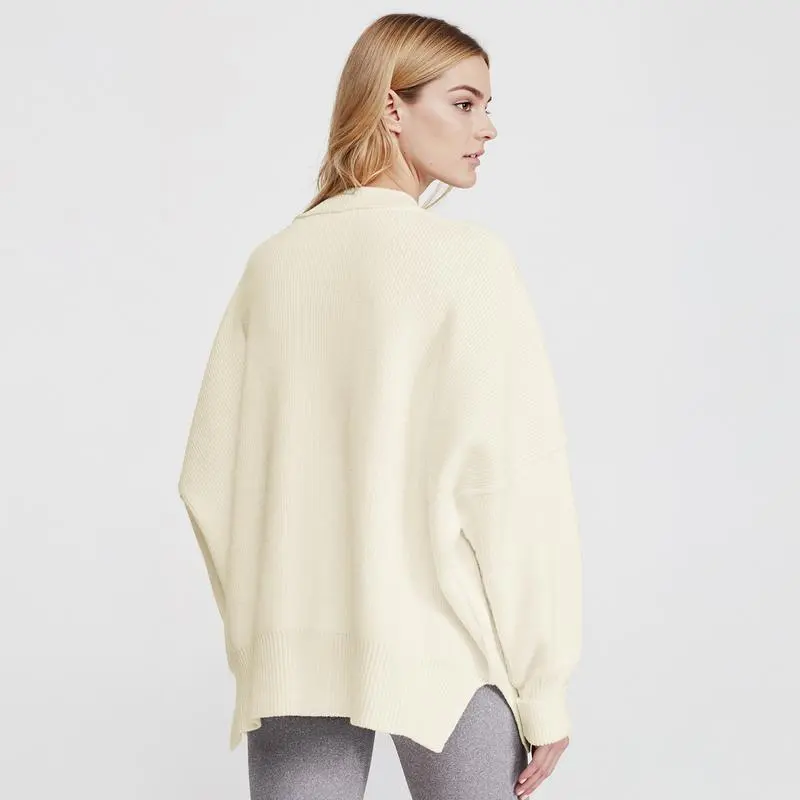 Women's Basic Solid Color Crew Neck Long Sleeve Top