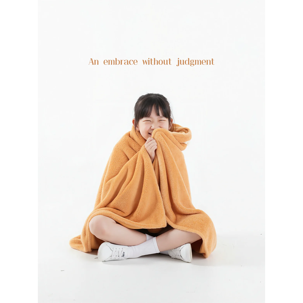 Monkey Weighted Hoodie Blanket