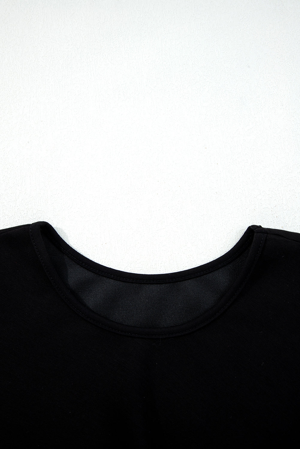 Blackish Green Solid Color Ruched Detail Long Sleeve Midi Dress