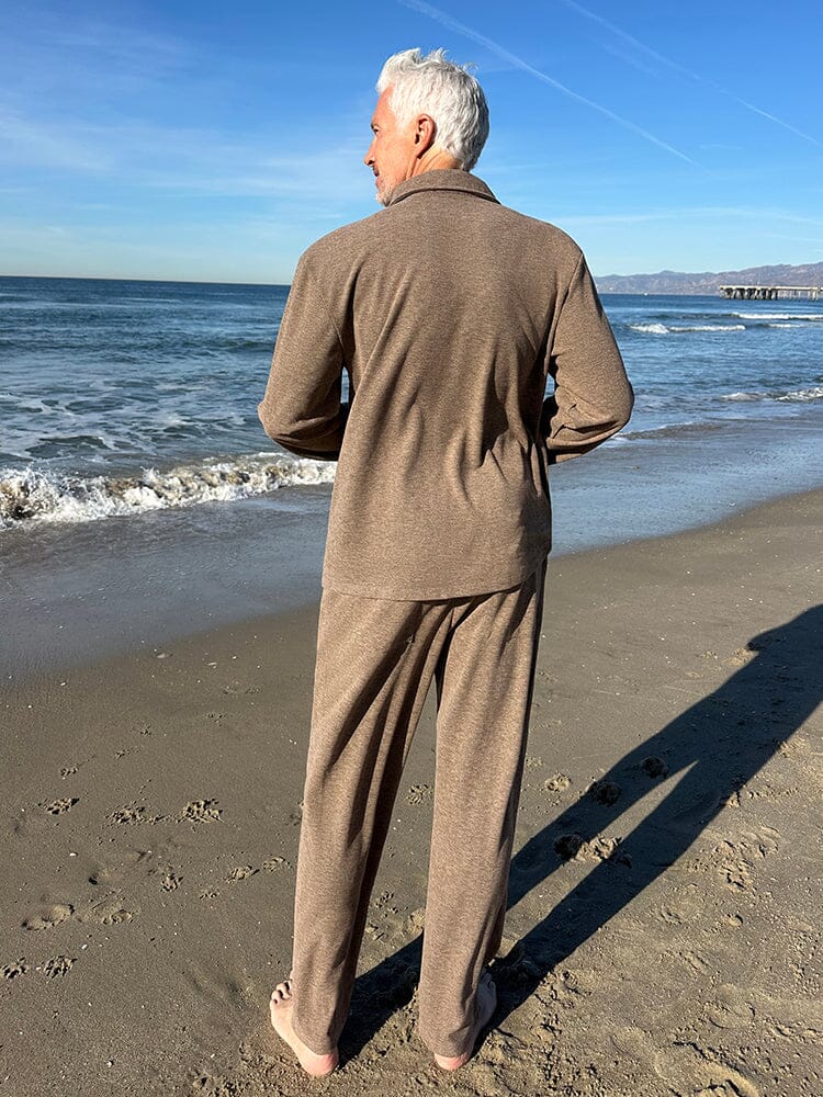 Leisure Chic Jacket Pants Set