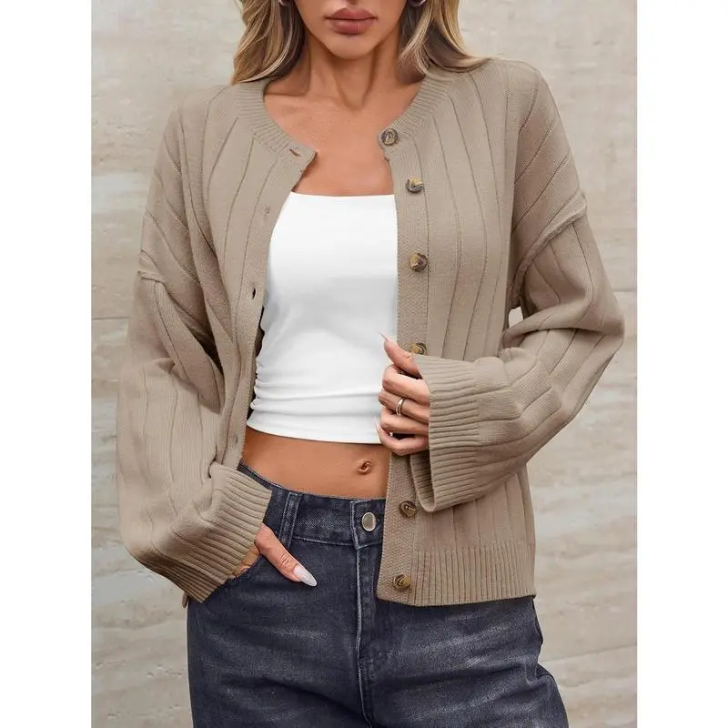 Womens Open Front Cardigan Sweaters