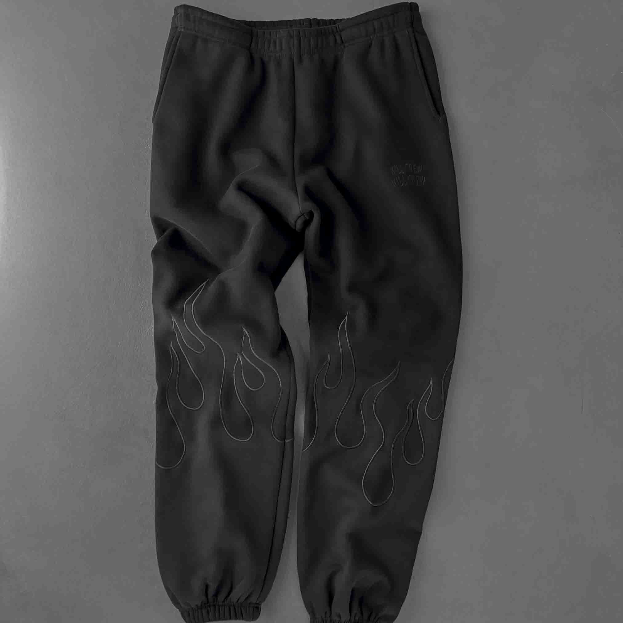 PREMIUM HEATER SWEATS - BLACKOUT