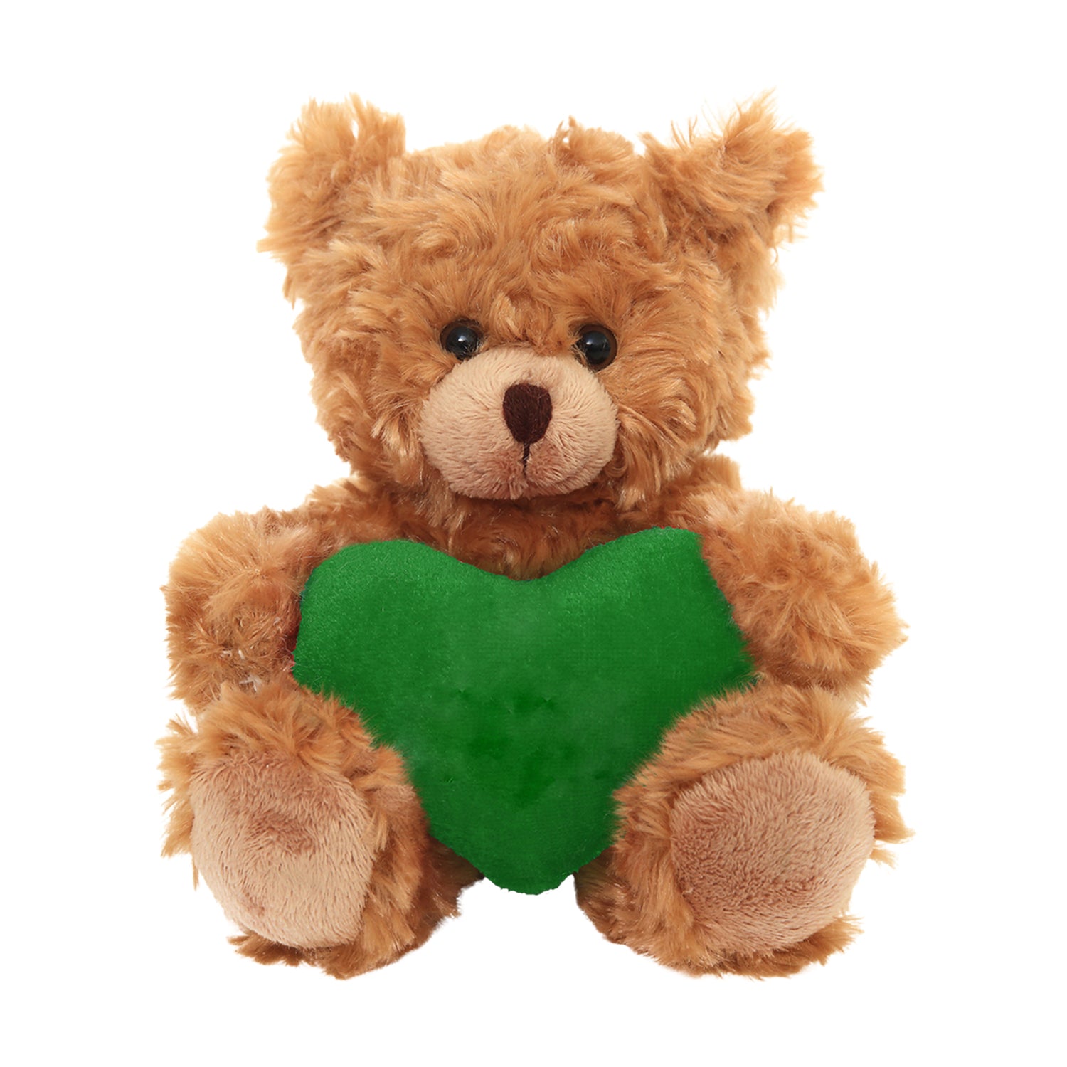 Mocha Bear with Custom Heart 6inch