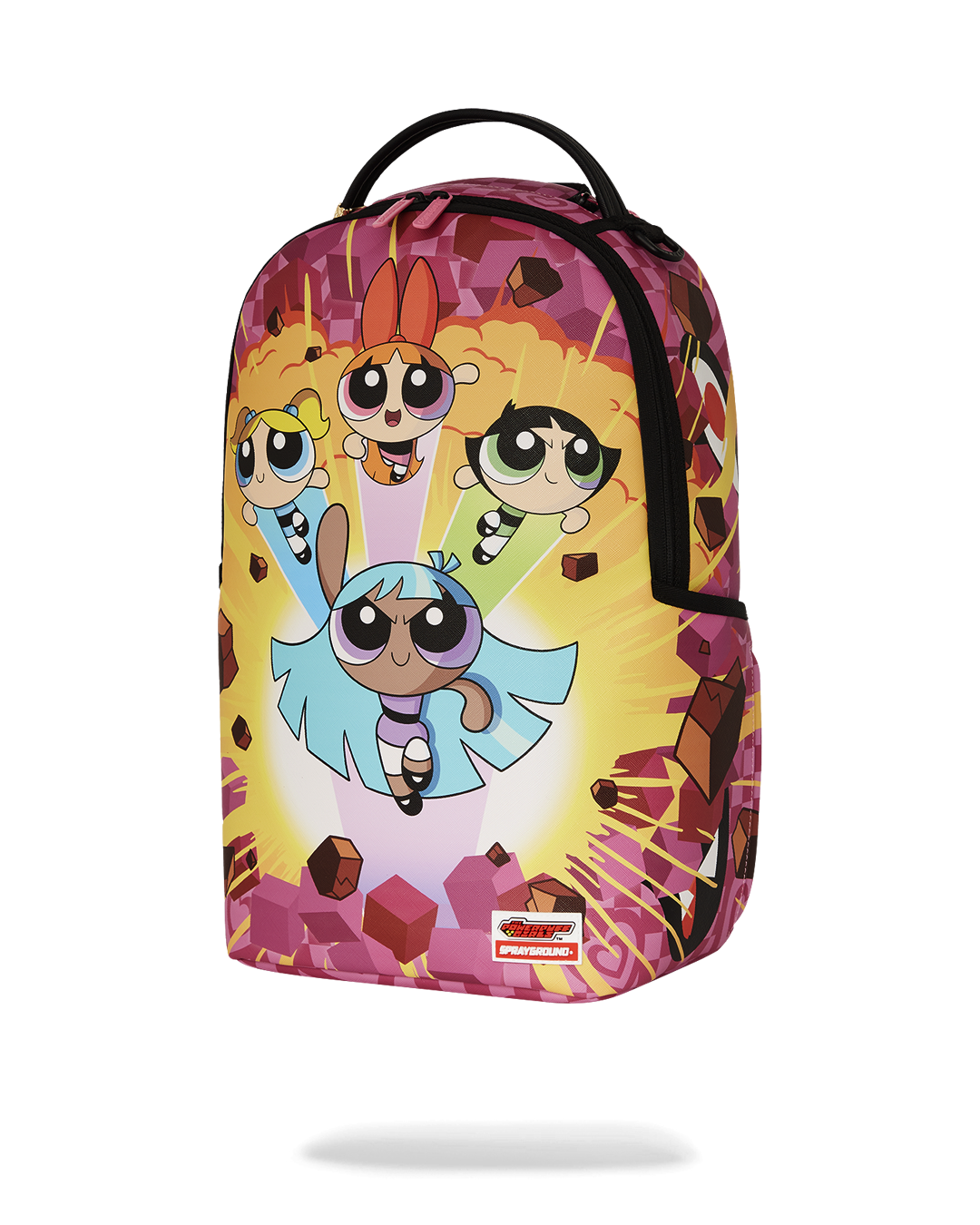POWERPUFF BUSTIN THRU DLXSV BACKPACK