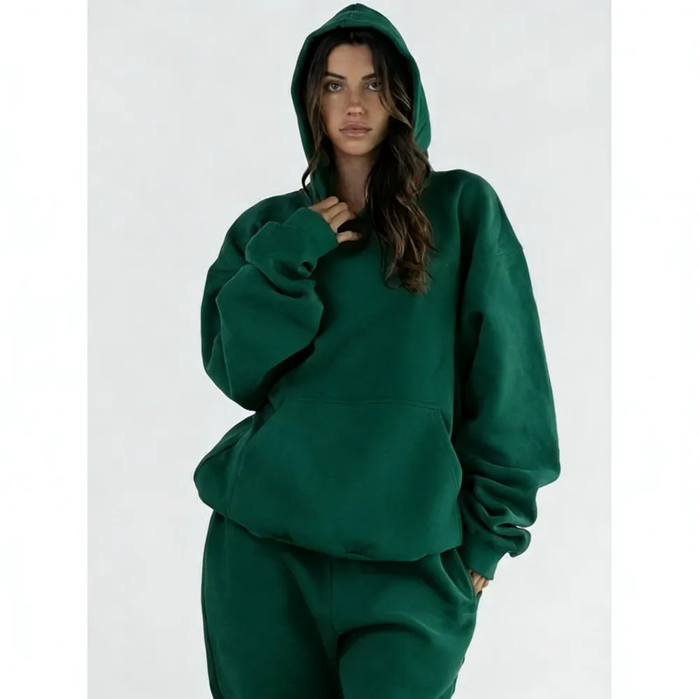 Women's Oversized Hoodie & Jogger Two-Piece Set