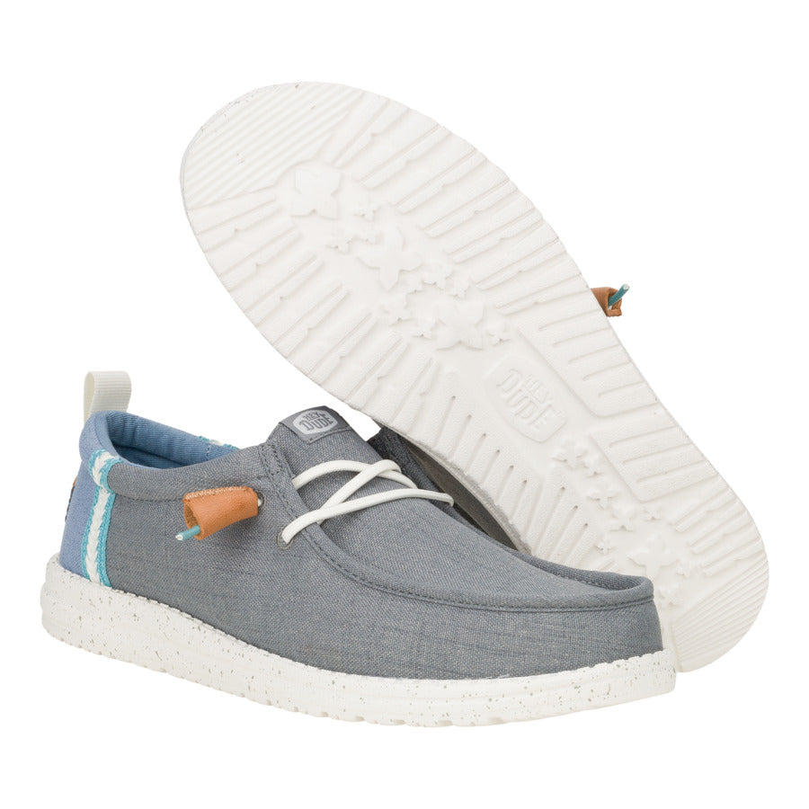 Wally Craft Linen - Monument Grey/Faded Denim