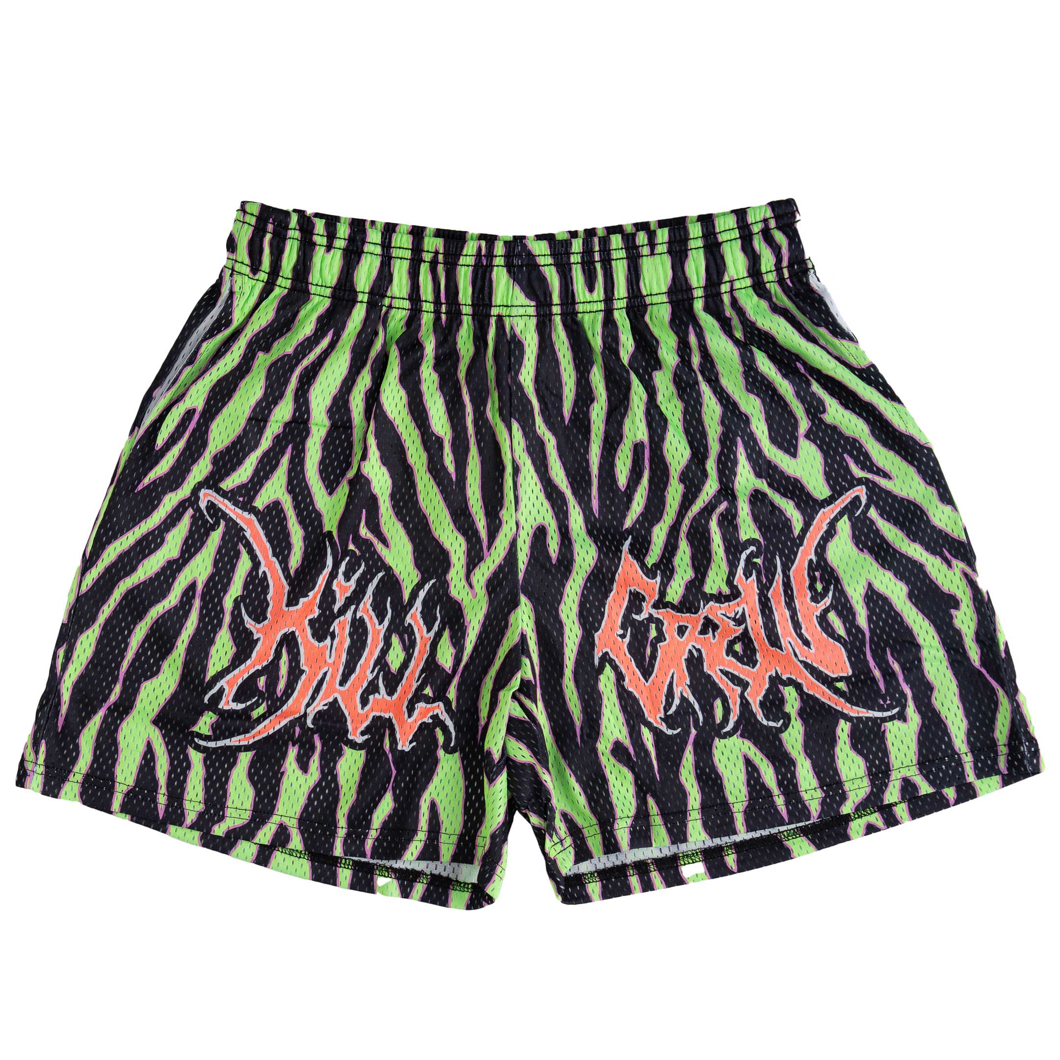 VENTED MESH SHORTS ALIEN - GREEN