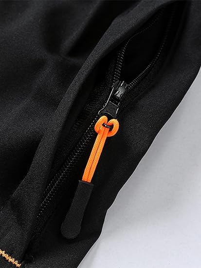 Men's zipper pocket shorts, summer ice silk beach shorts, ice-sense quick-dry sports casual pants