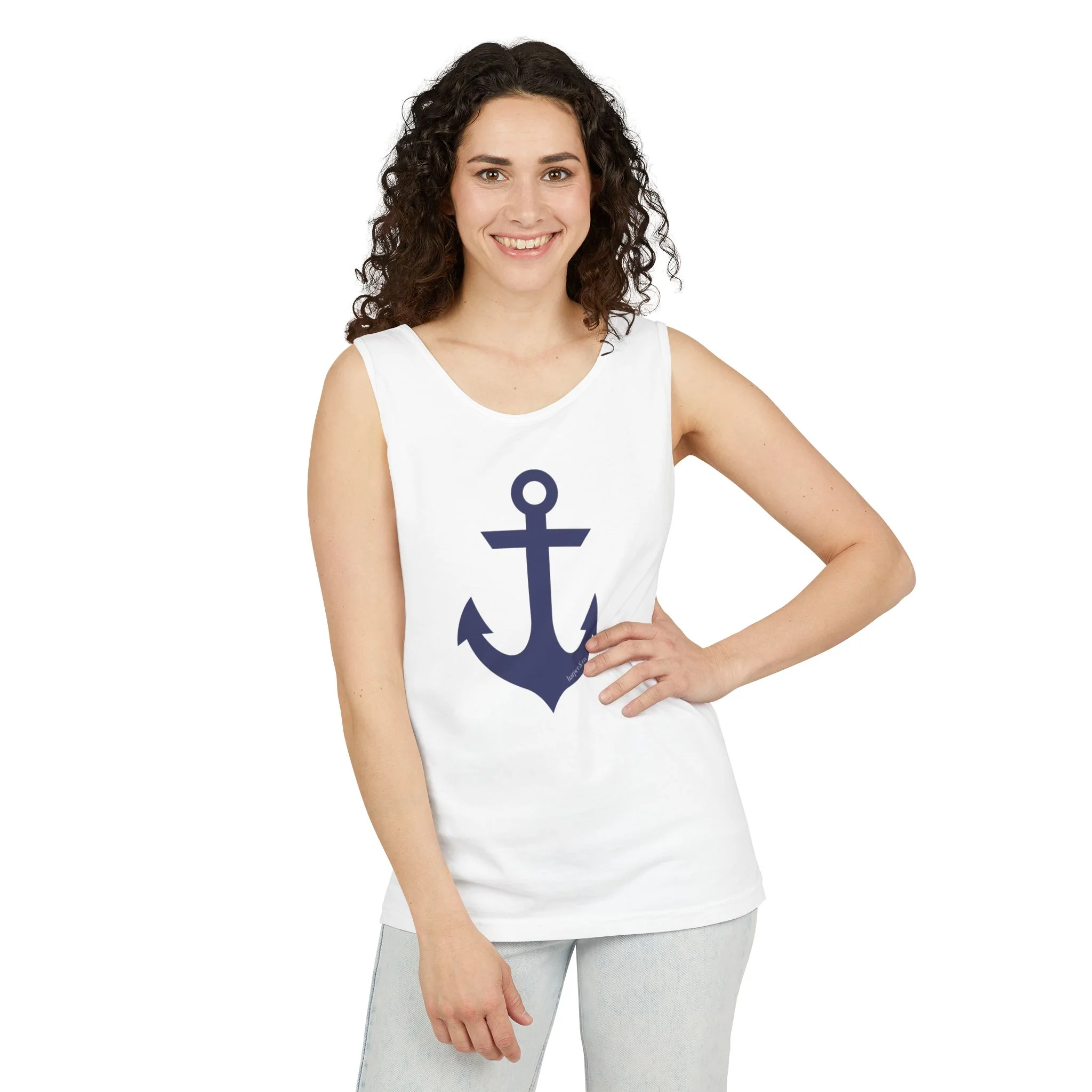 Anchors Aweigh Comfort Colors Unisex Garment-Dyed Tank Top Multiple Colors
