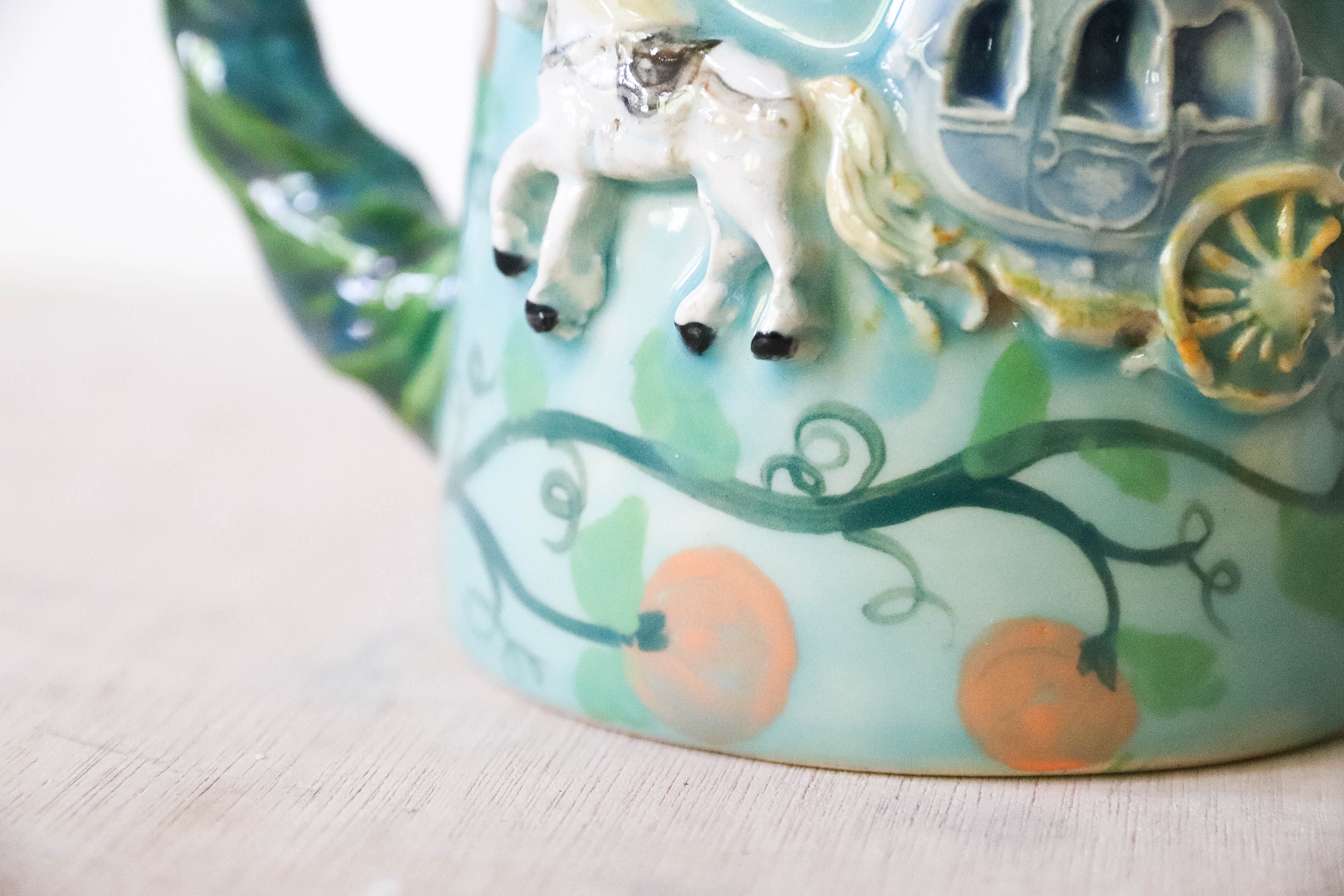 Princess Carriage Stoneware Mug
