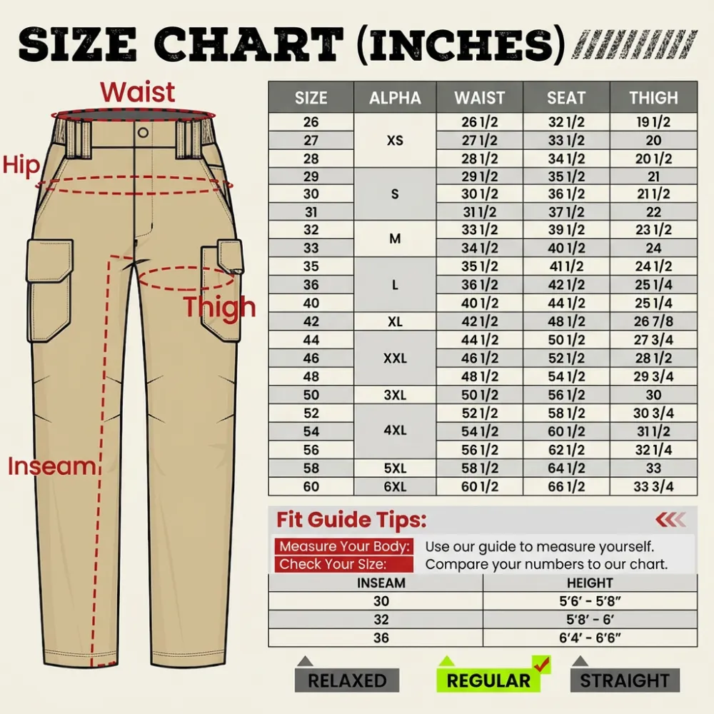 Men's Flex Regular Fit Cargo Pants