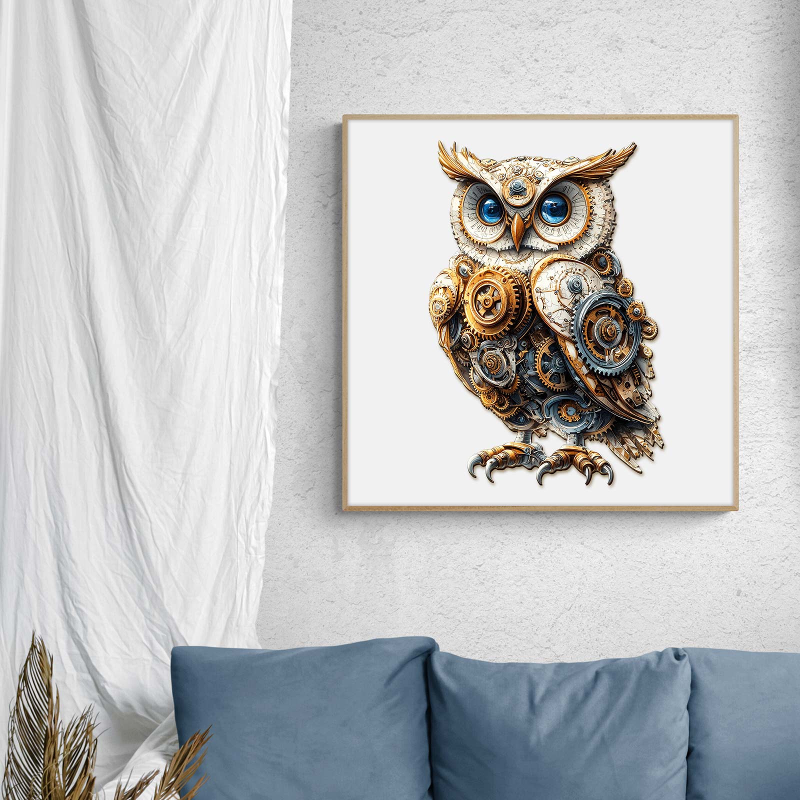 Mechanical Owl Wooden Jigsaw Puzzle