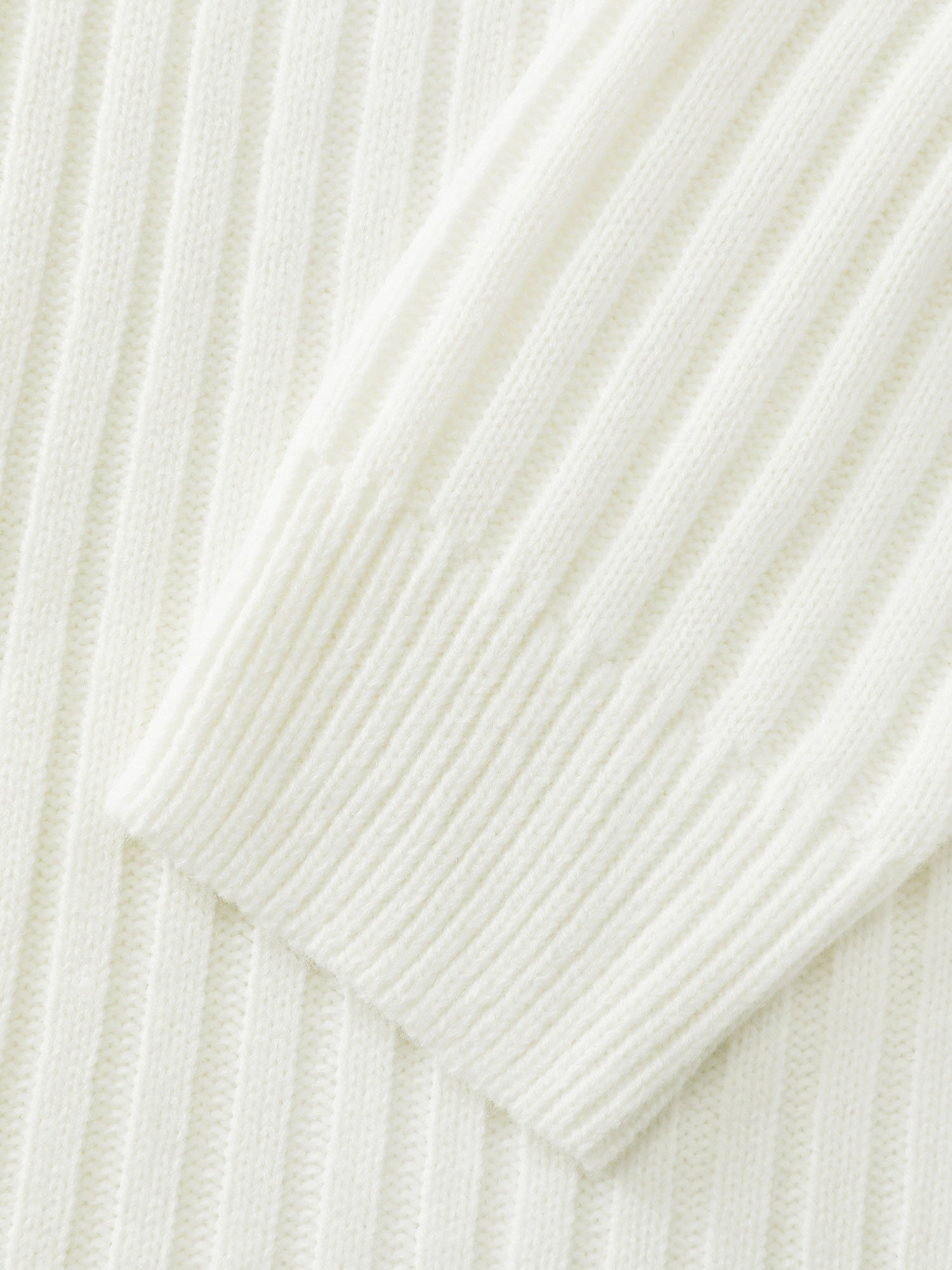 High Turtleneck Textured Sweater Dress