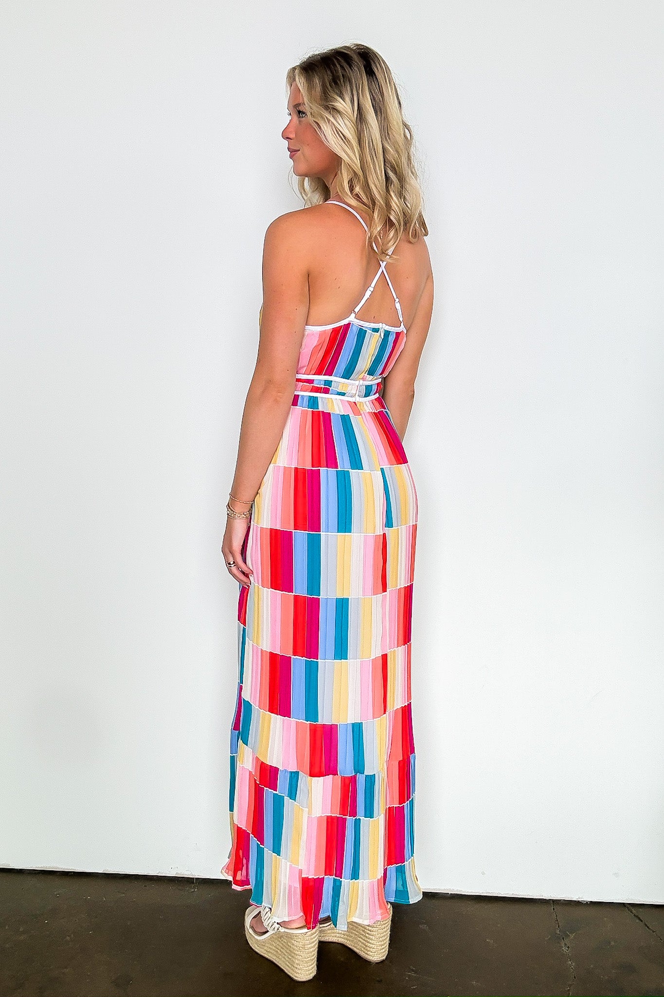 Multi Color Maxi Dress