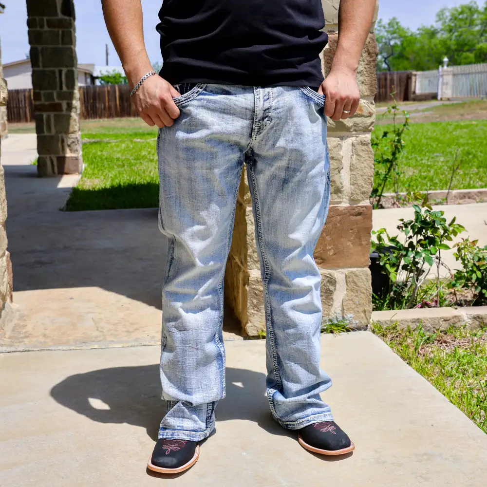 Men’s SA-029 Boot Cut Blue Jean