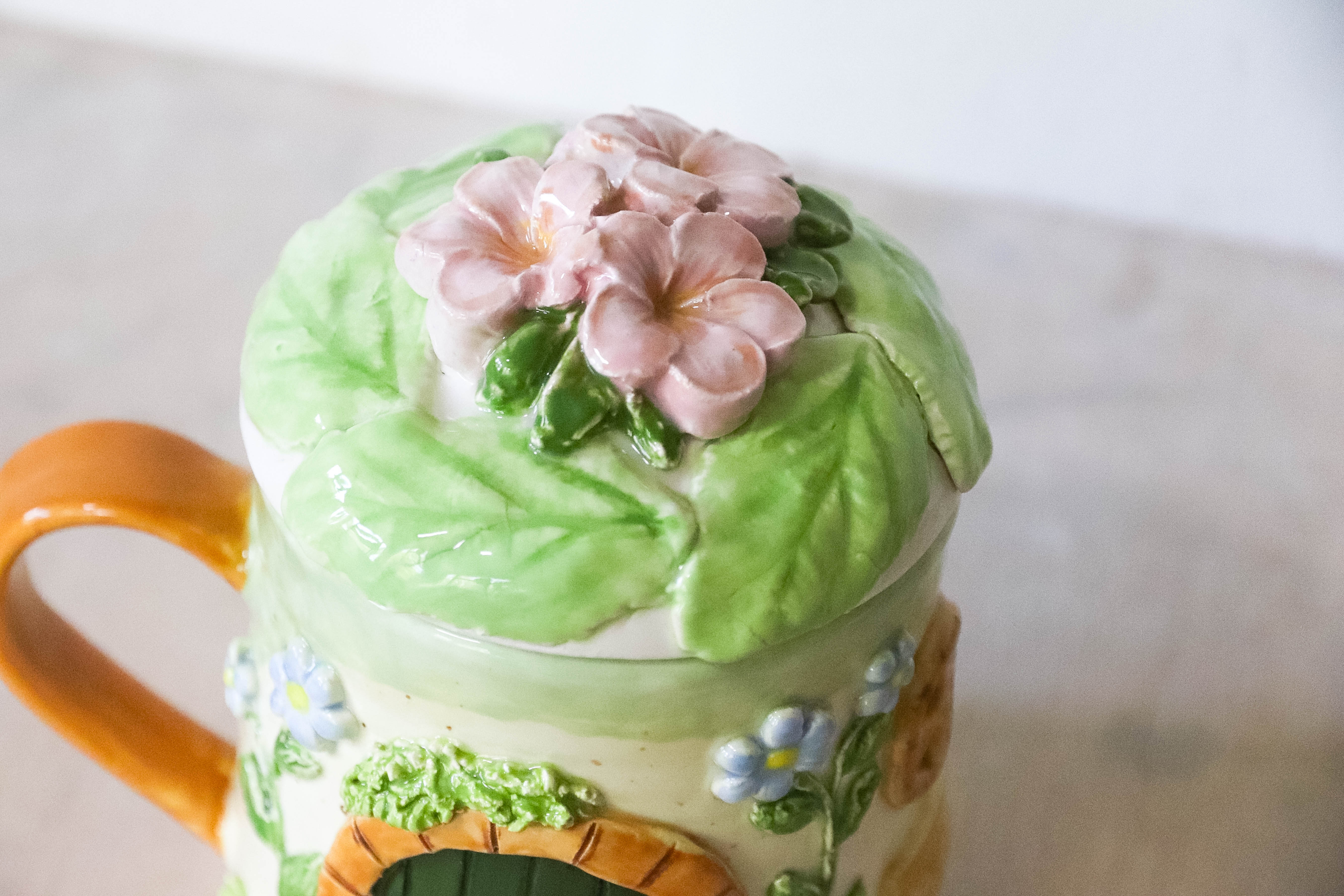 Floral Hobbit House Mug