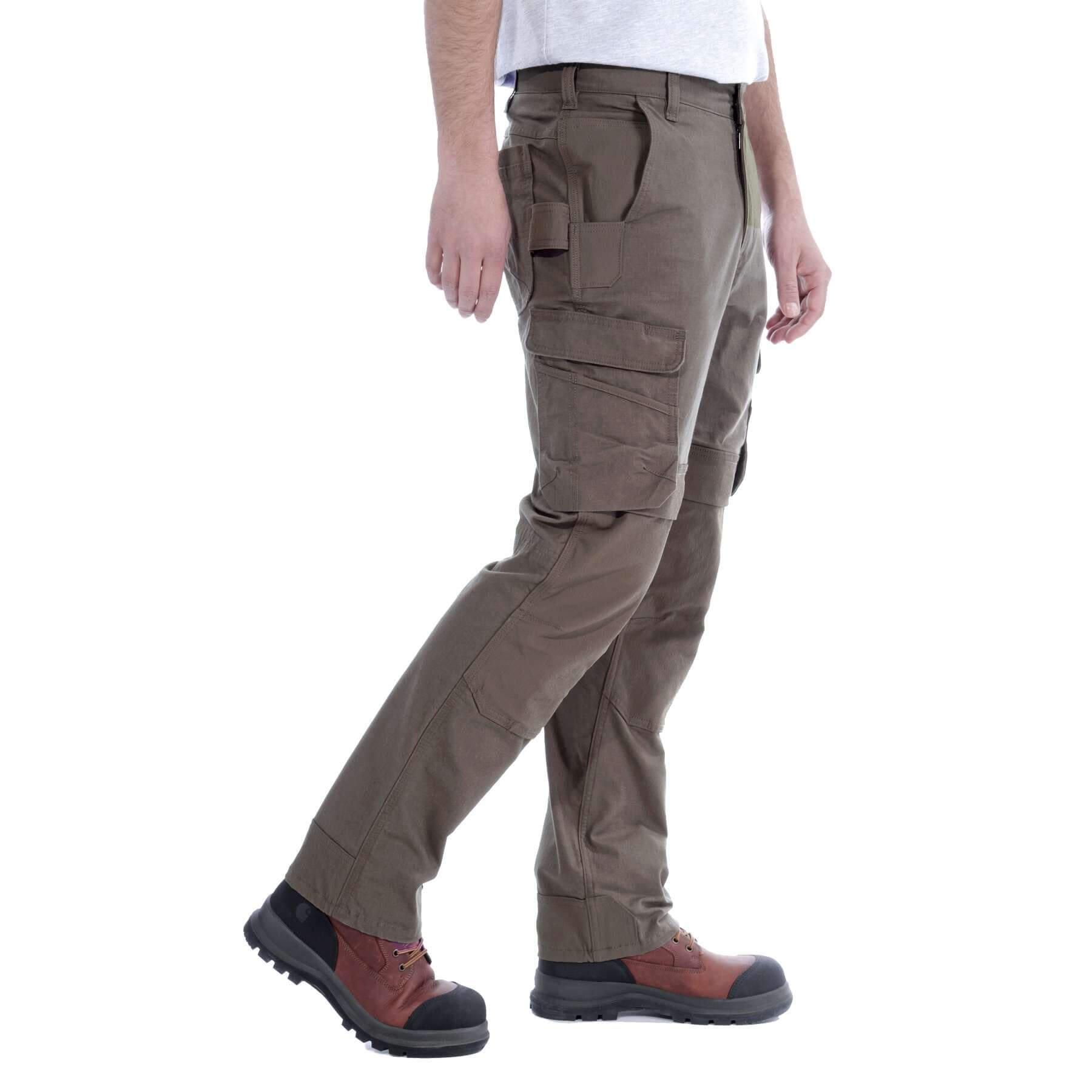 CHT Steel Relaxed Fit Double Front Stretch Ripstop Cargo Trousers 103335