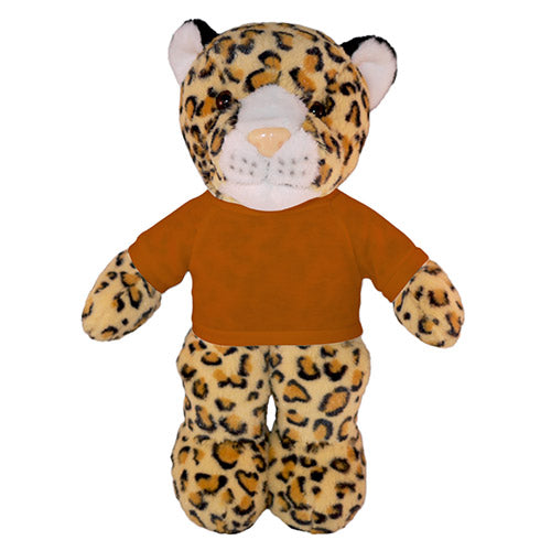 Soft Plush Leopard with Tee 8inch