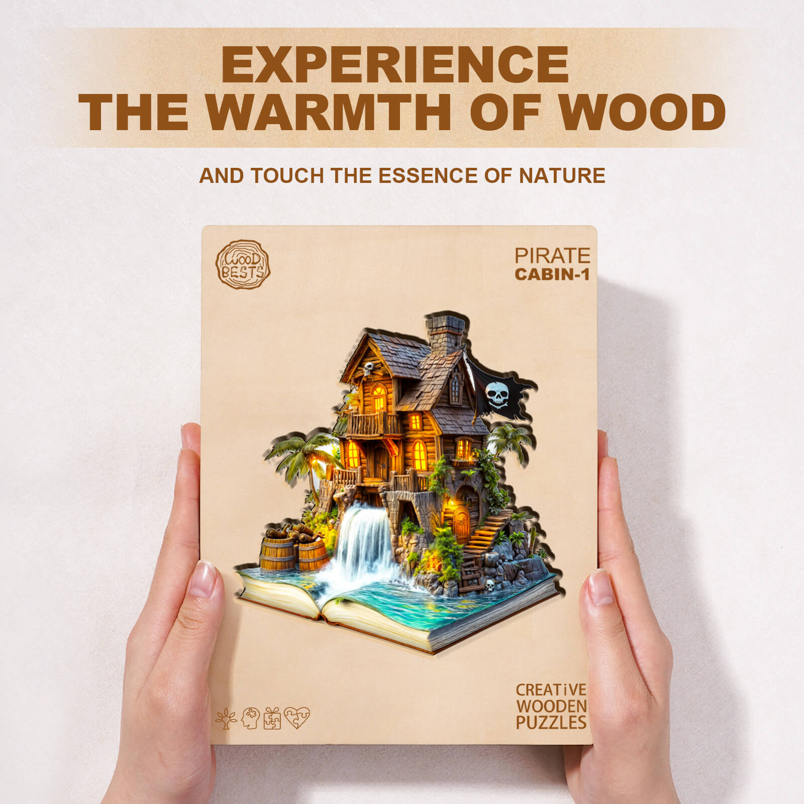 Pirate cabin-1 Wooden Jigsaw Puzzle