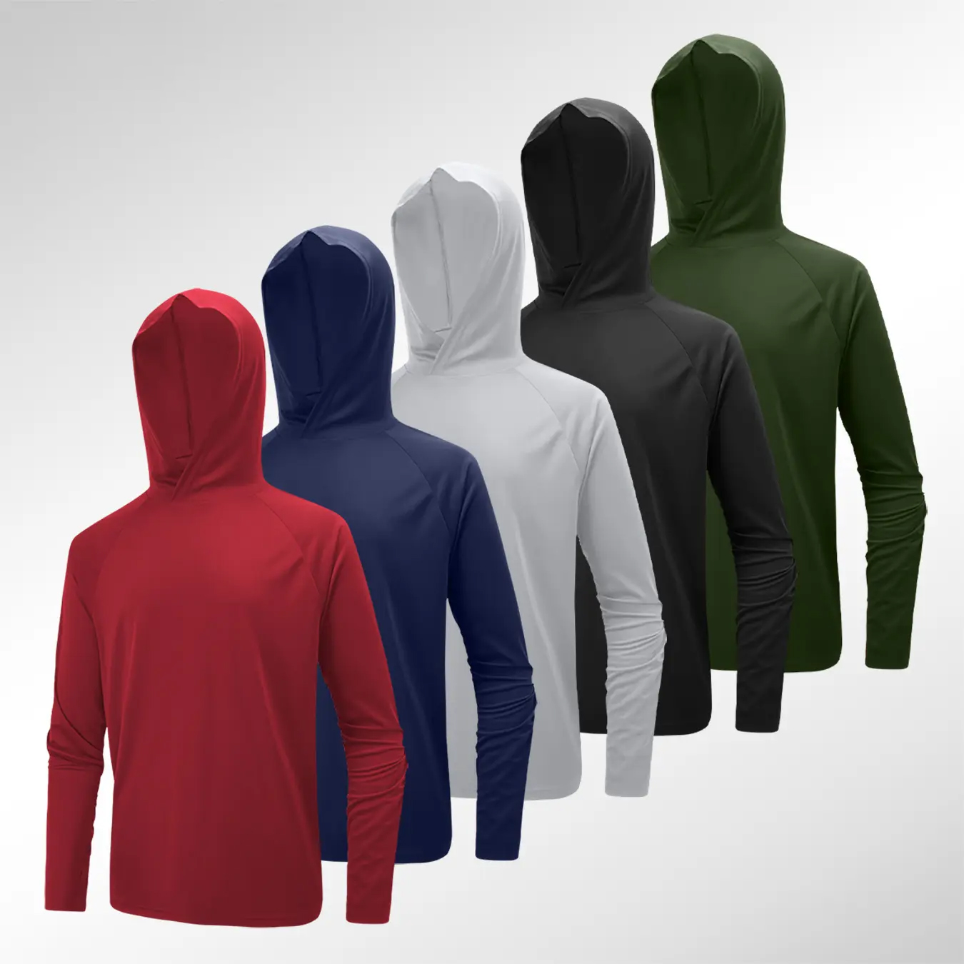 Men's Lightweight UPF50+ Sun Protection Performance Hoodie
