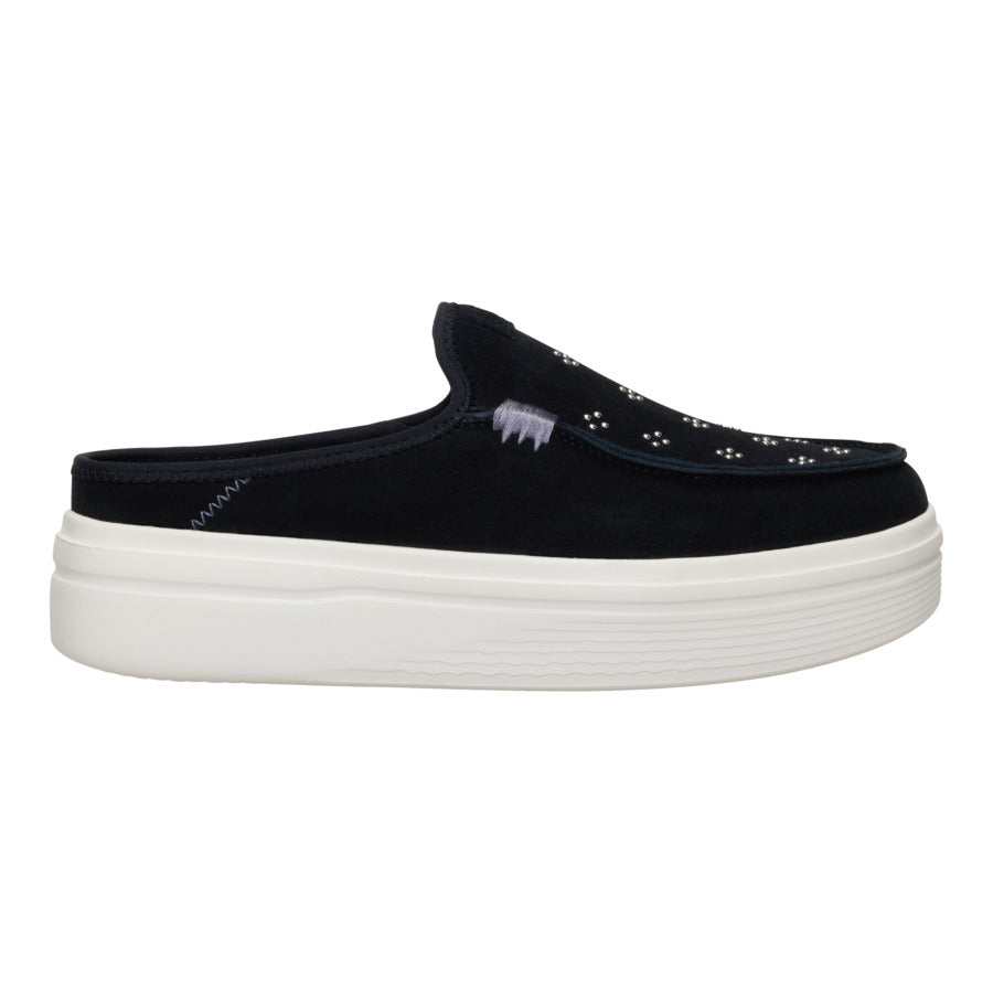 Austin Lift Suede Stud - Black