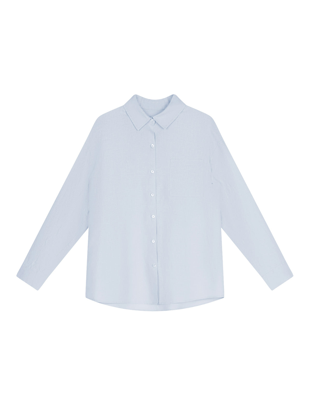 ASOBIO 100% Linen Button-Up Shirt