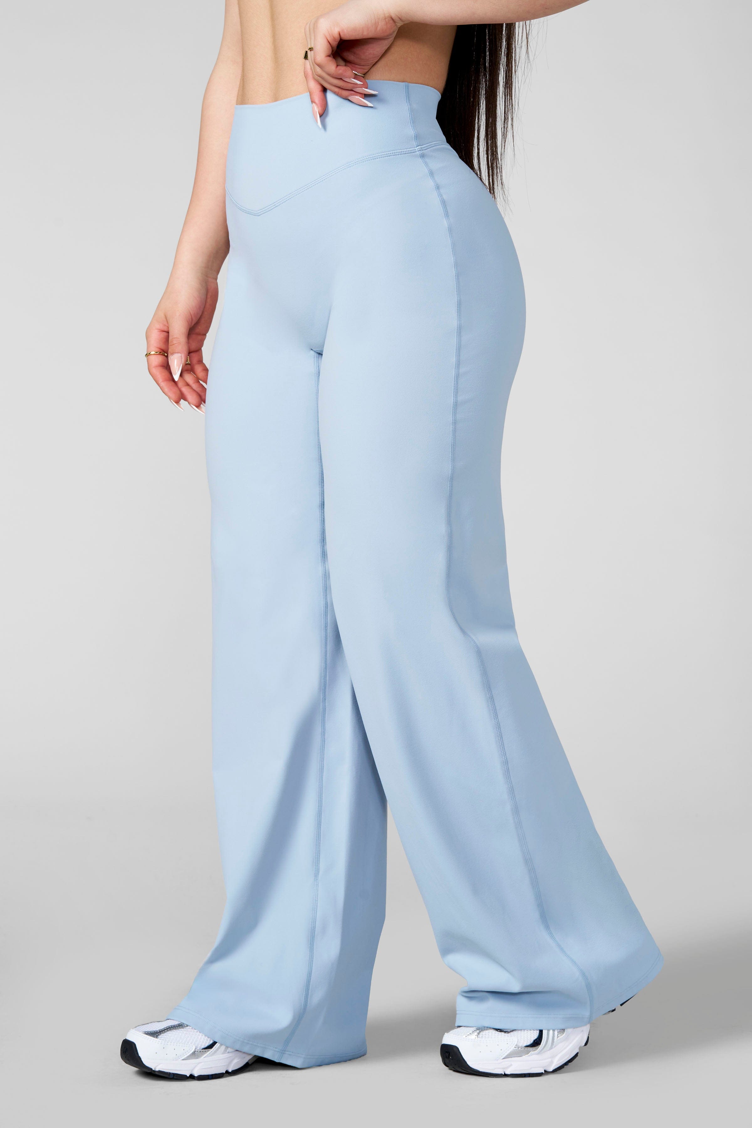 W2289 - Kove Wide Leg Flare Leggings (Short)