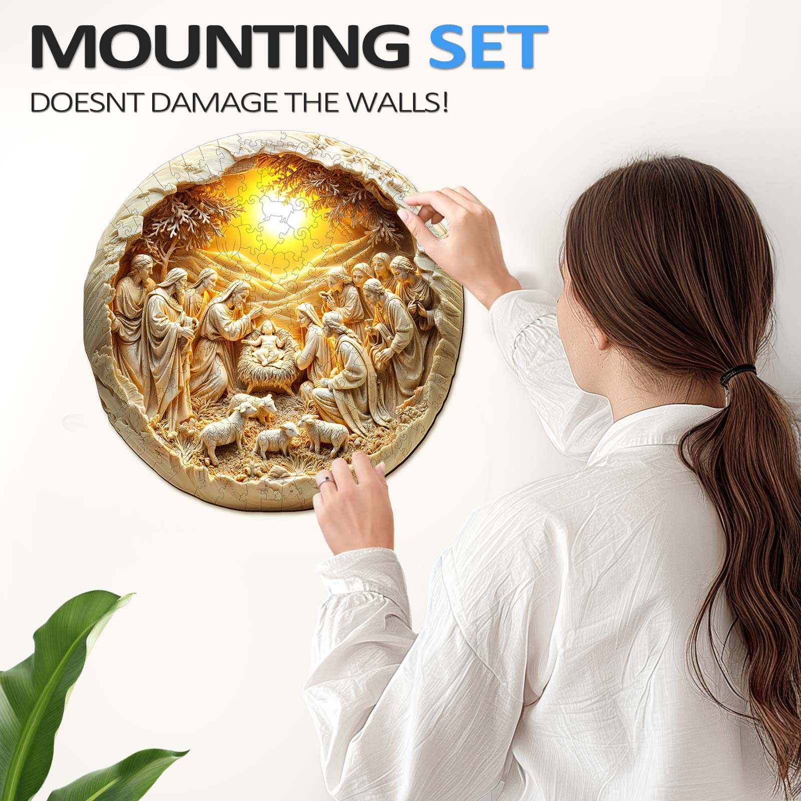 Savior comes Wooden Jigsaw Puzzle