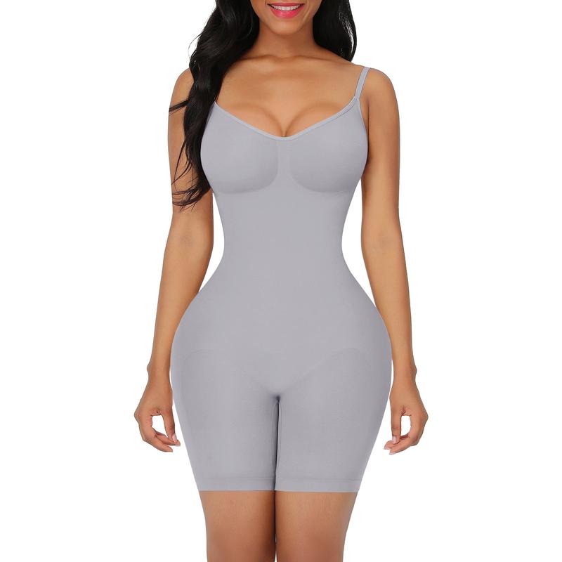 Women Butt Lifter Bodysuit  Tummy Control Shapewear Seamless Womenswear Comfort Spaghetti Strap Hip Underwear Basic Minimalist TikTokShopBlackFriday
