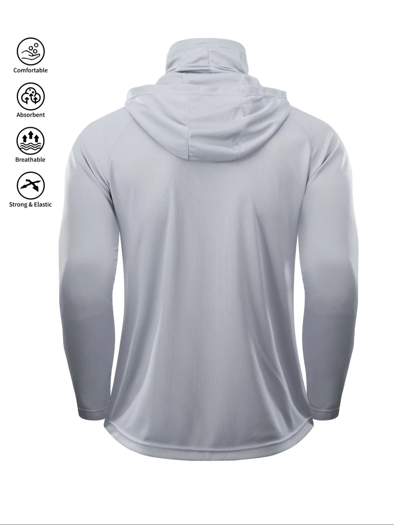 Men's UPF 50+ Sun Protection Hoodie