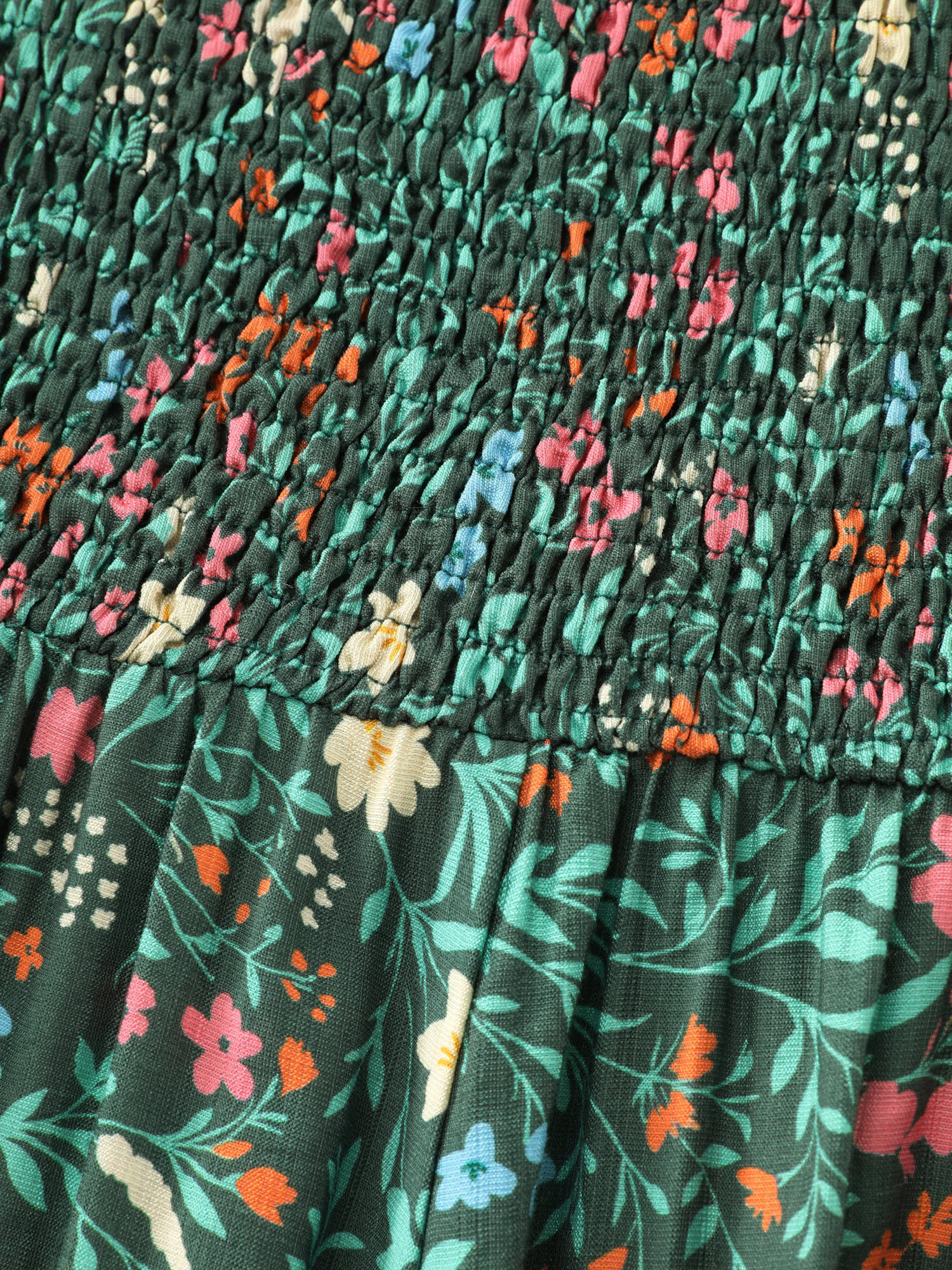 Breezy Floral Print Flutter Sleeve Jumpsuit