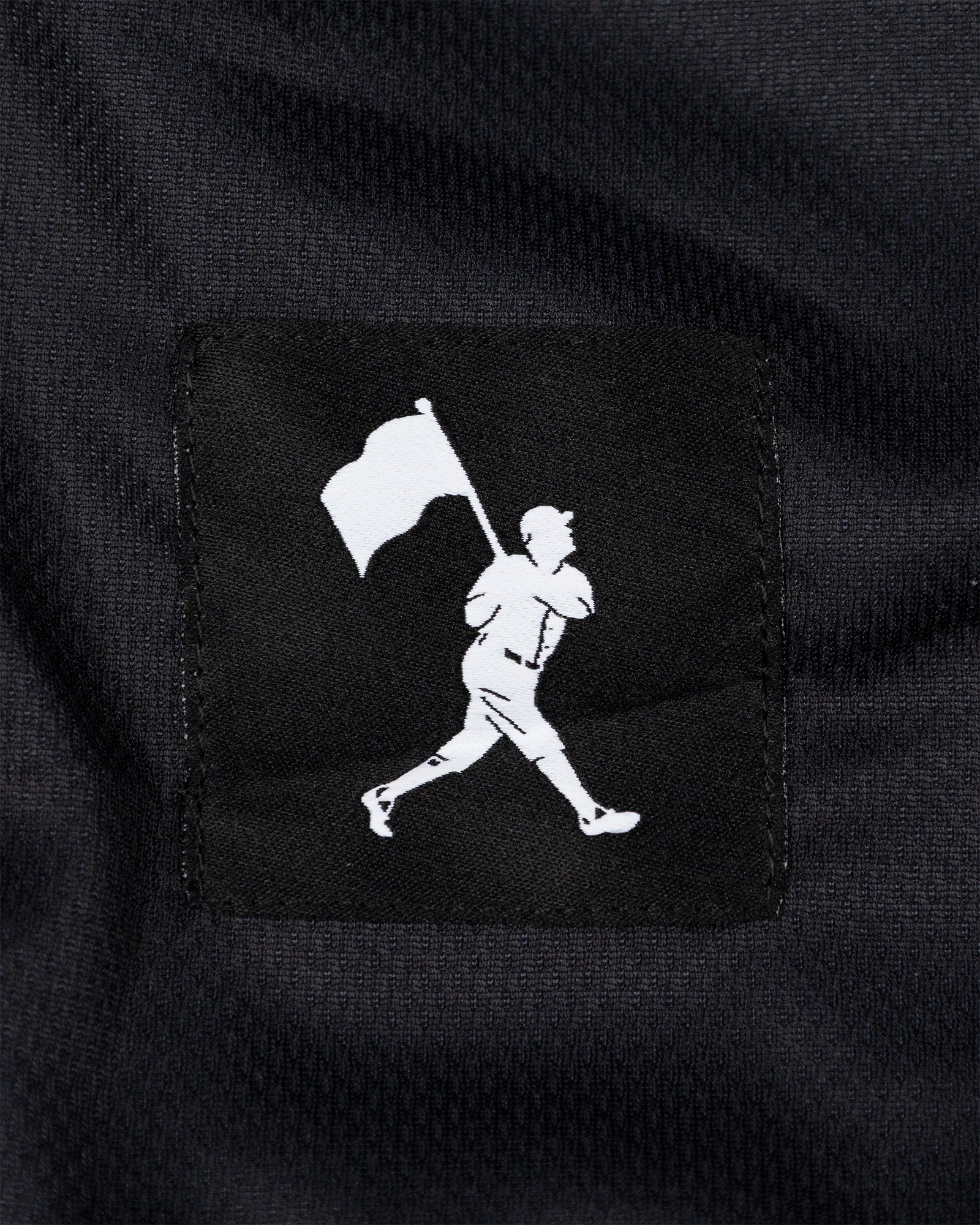 Yuvi Retro Baseballism Diamond Air Mesh Shorts (Black) - Youth