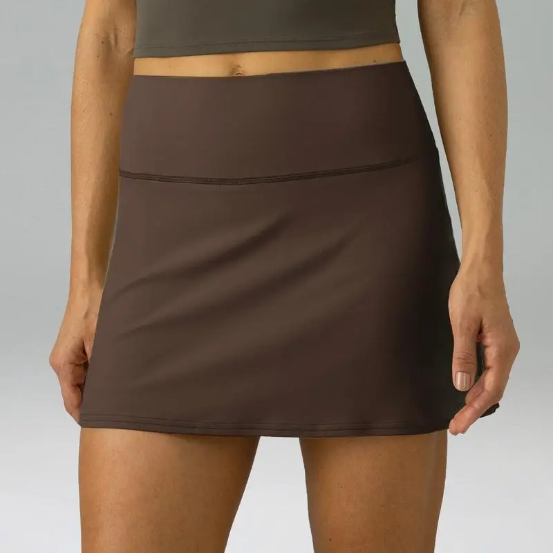 Women's High Waisted Tennis Skirts Built-in Shorts with Pockets Golf Skorts Activewear Outdoor