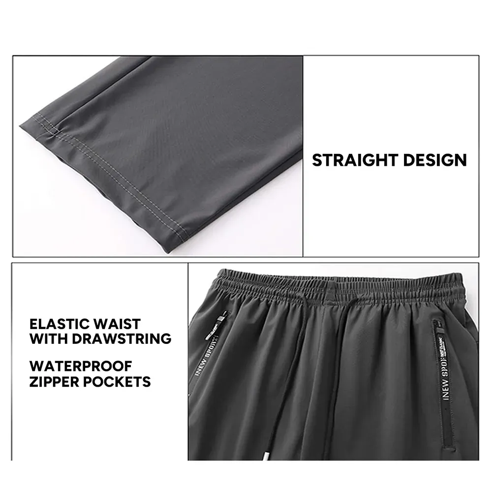 Men's Minimalist Ice Silk Casual Athletic Pants