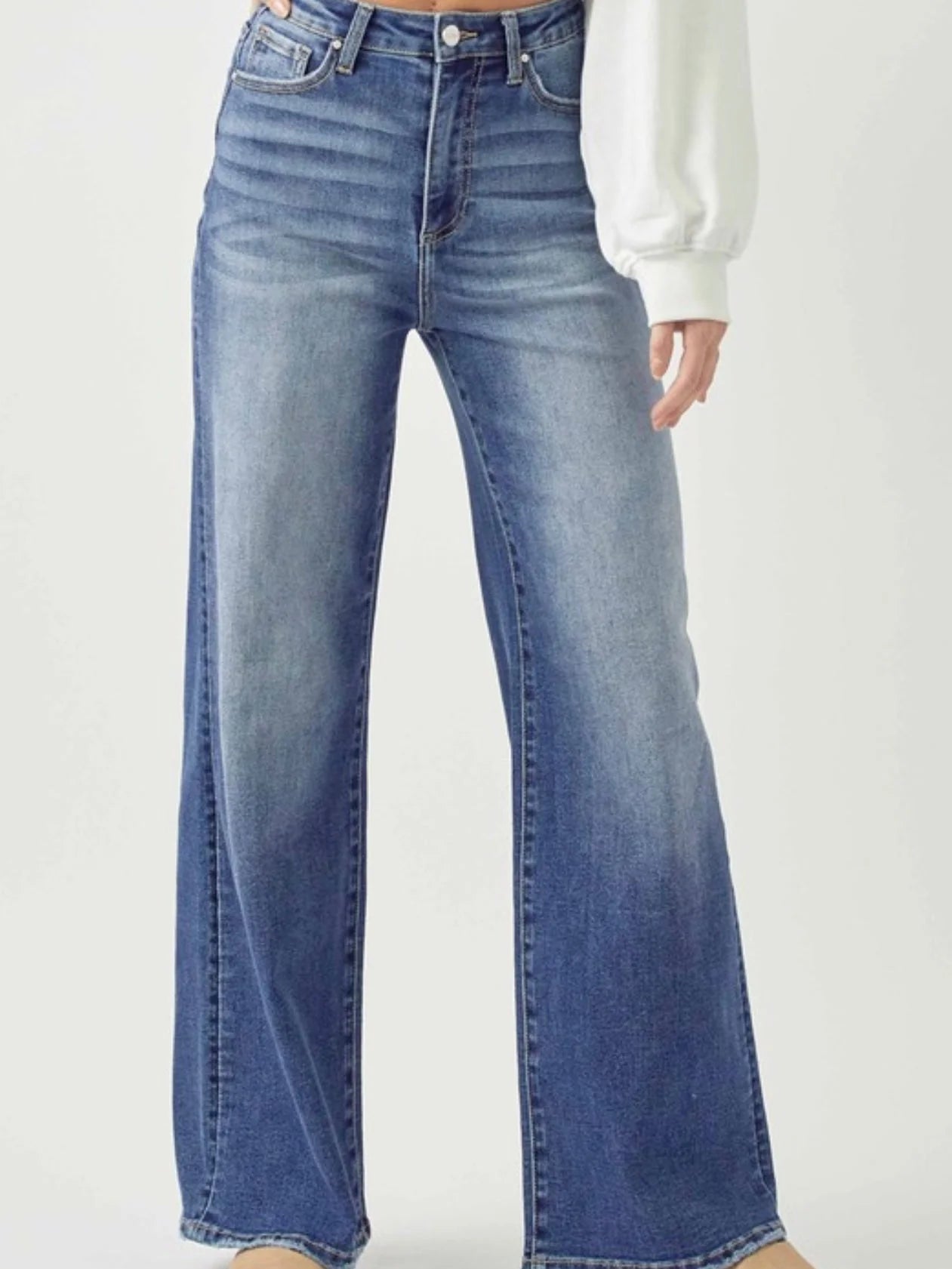 Coastal Breeze Wide Leg Jeans