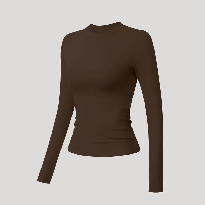 💪 Women’s Slim Fit Athletic Tee – Stretchy, Breathable Workout Top