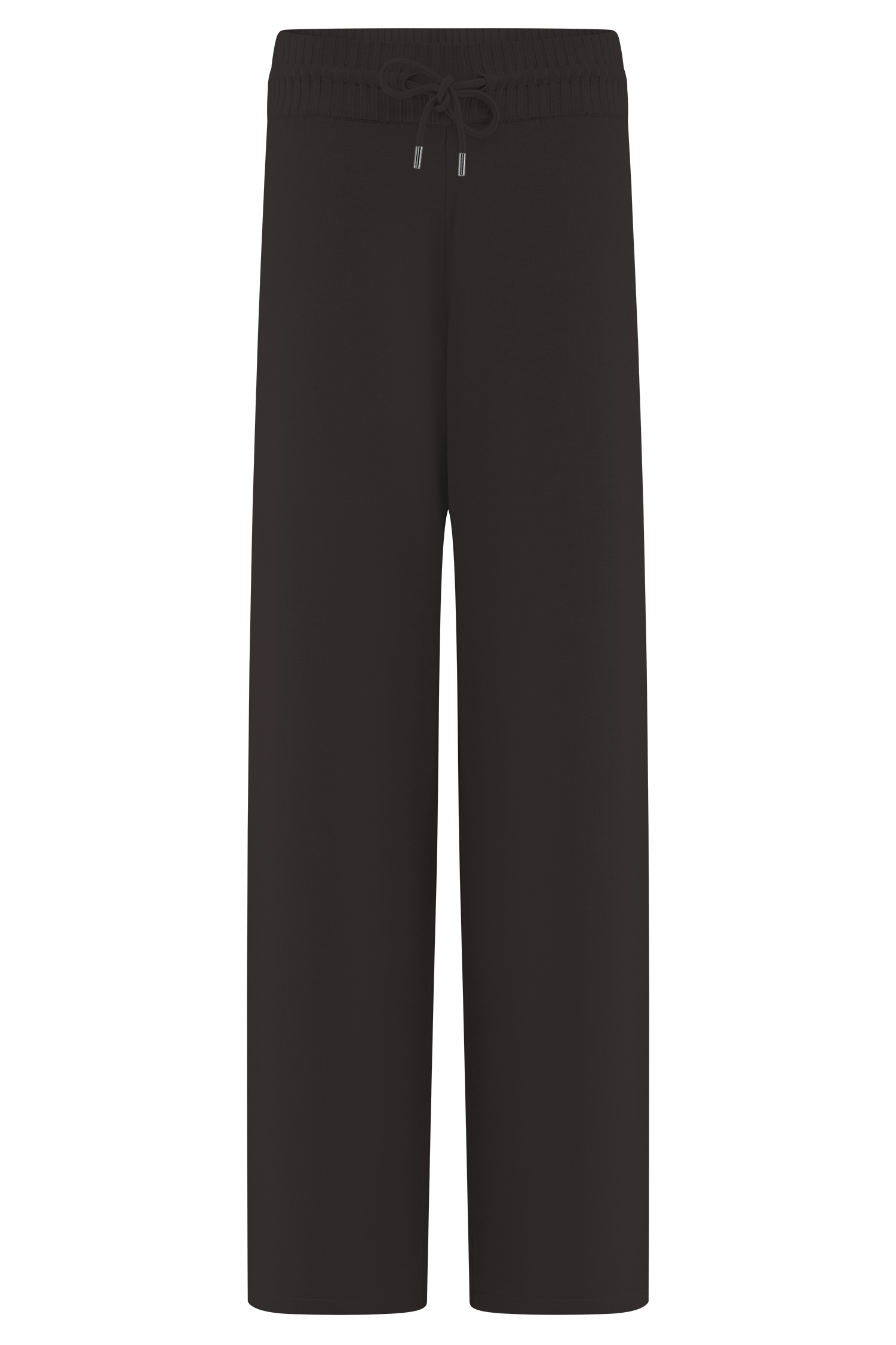 Chocolate Knit Wide Leg Pants