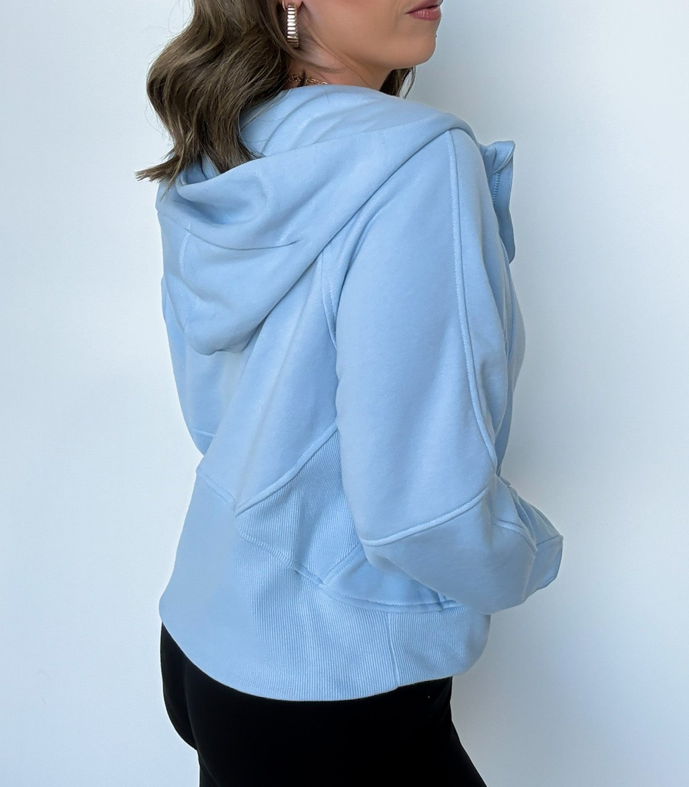 French Terry Zip Up Hoodie