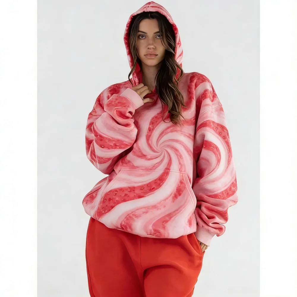 Women's Oversized Hoodie & Jogger Two-Piece Set