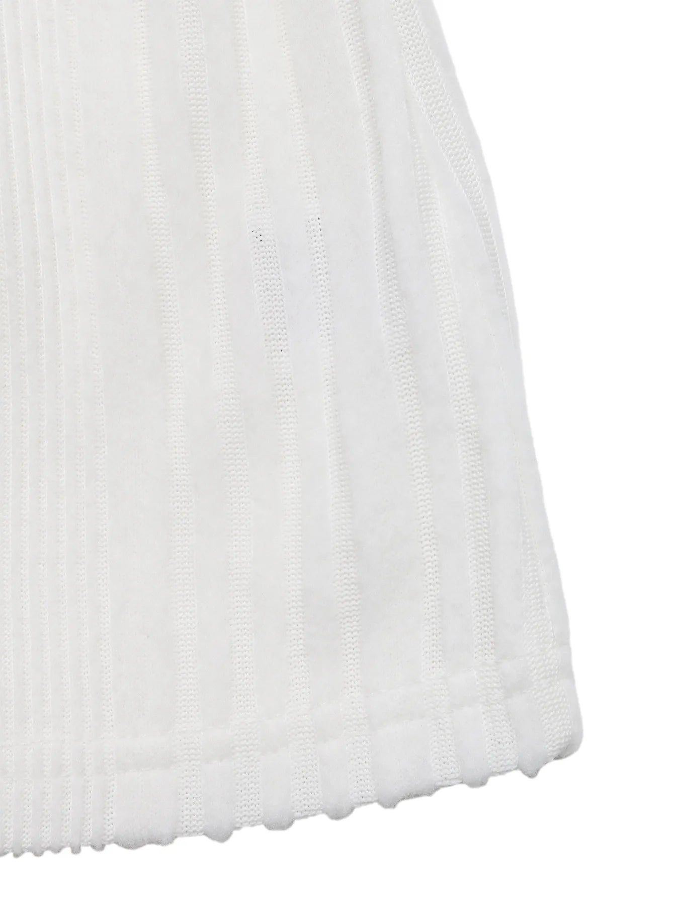 Off-Shoulder Ribbed Knit Top