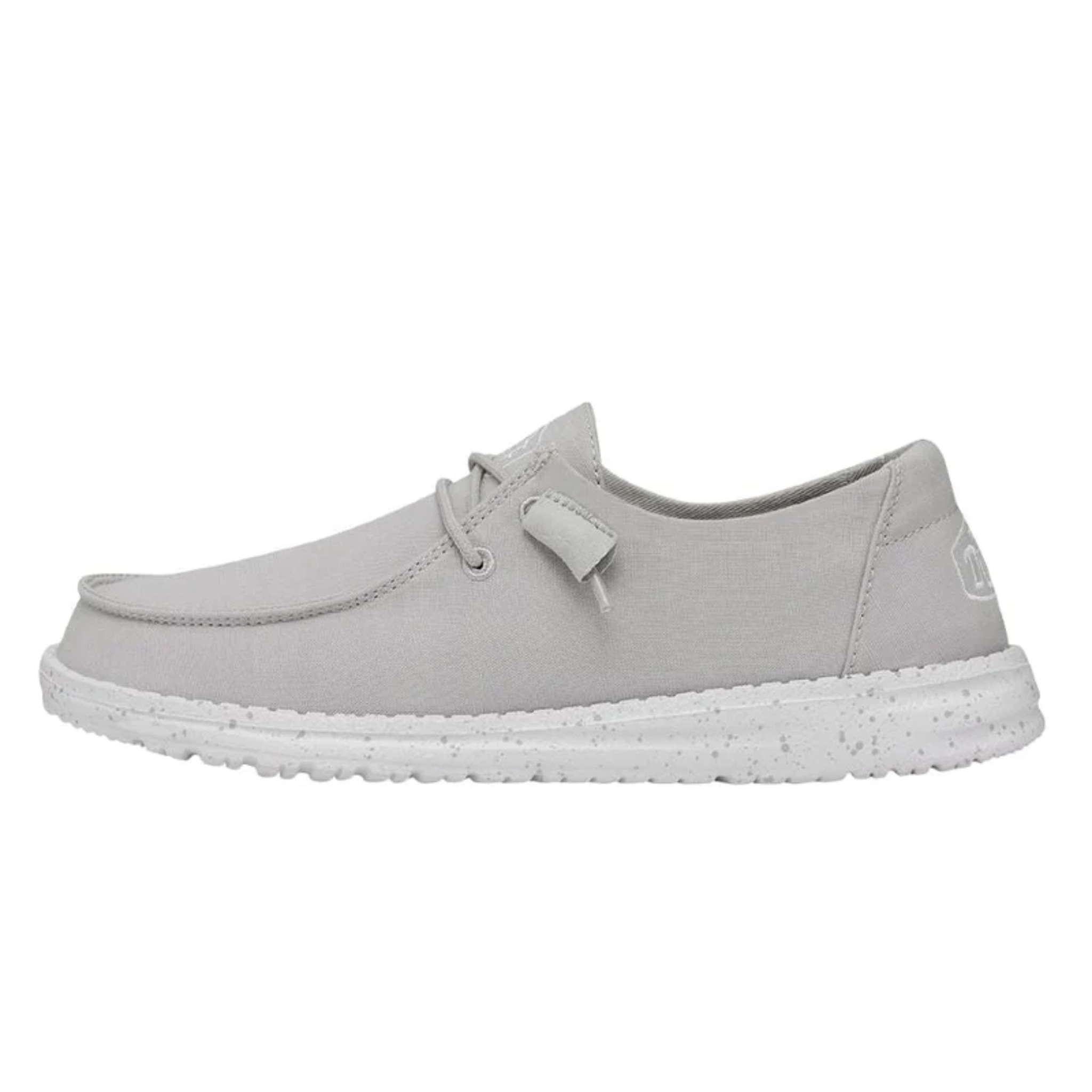 DUDE WOMEN'S WENDY SLUB CANVAS LIGHT GREY - 40063007