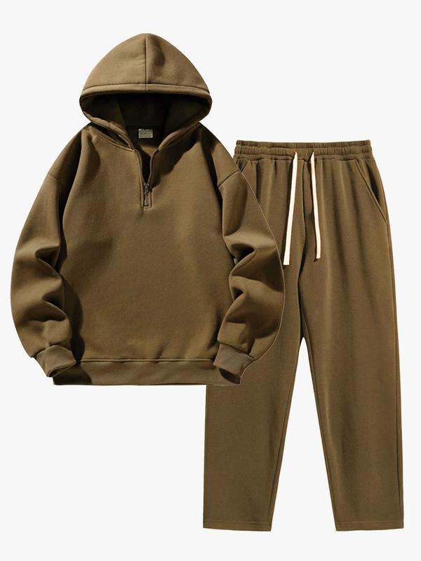 Men’s Zipper Hoodie & Sweatpants Set