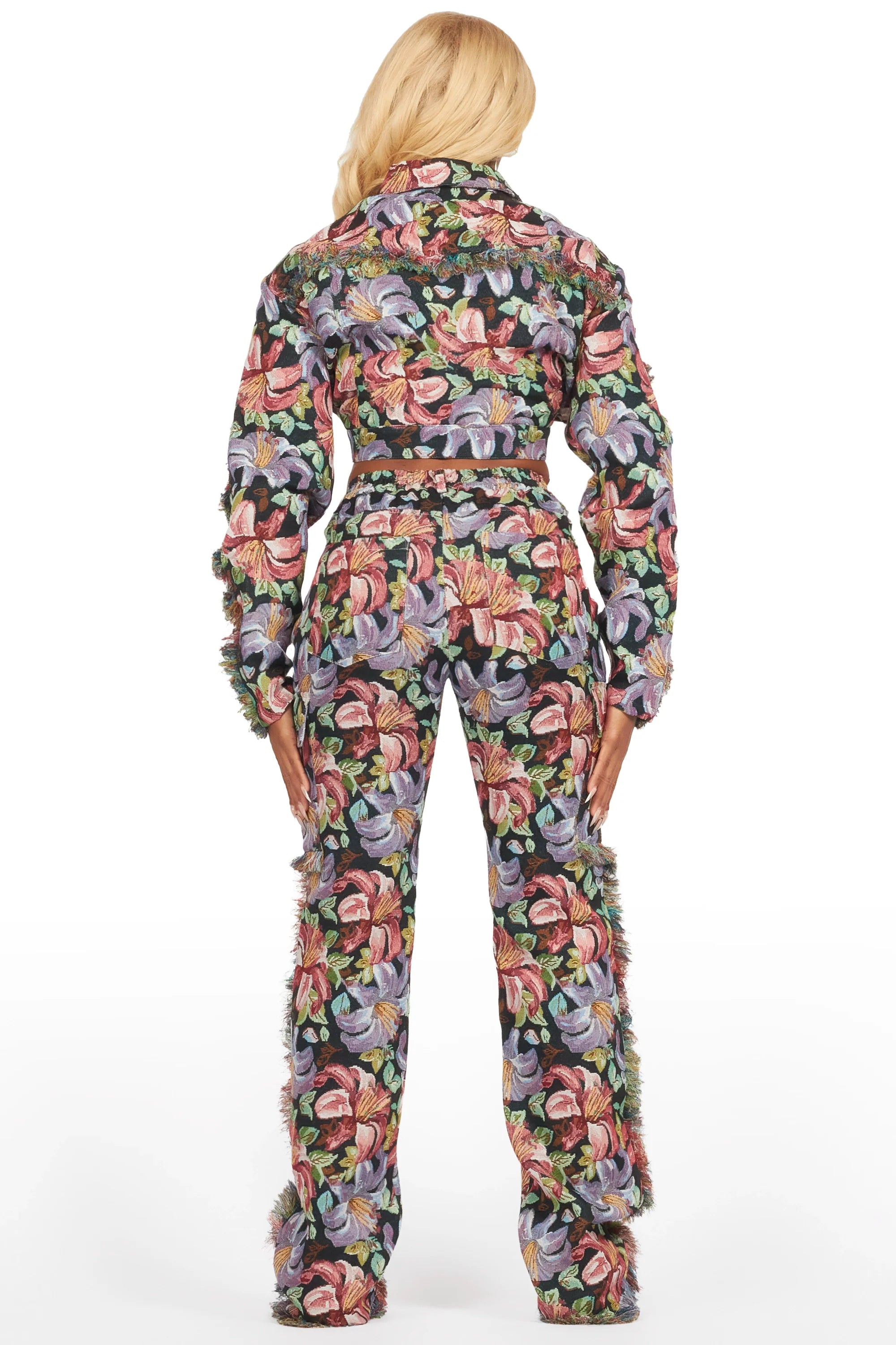 Tykima Black Tapestry Jacket