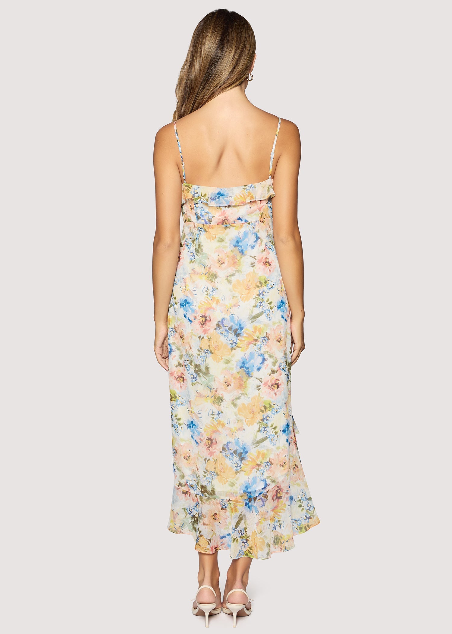 Garden Afterglow Maxi Dress in Multi Floral