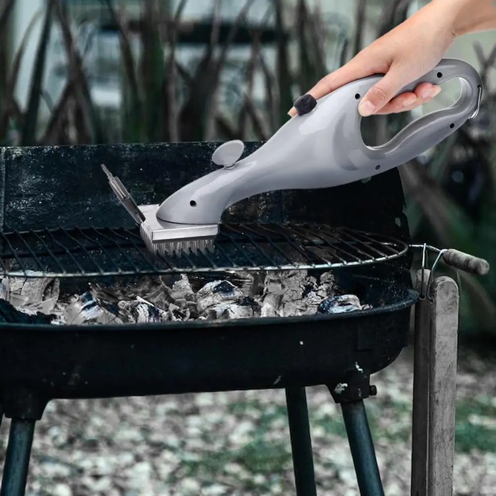 Outdoor BBQ Steam Cleaning Brush