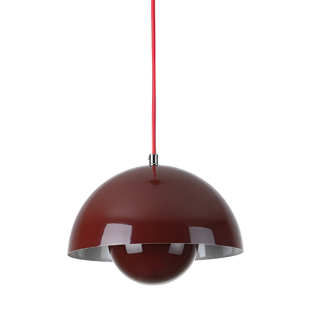 Creative Hemispherical Colorful Metal Nordic Island Light Pendant Lights