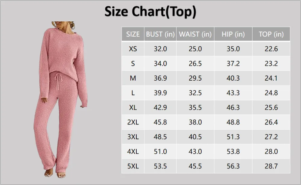 Womens Two Piece Outfits Sweater Sets