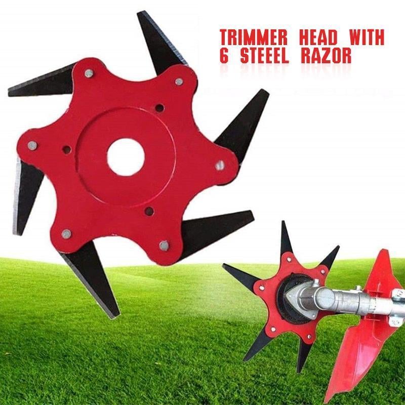 6-Steel Razors Trimmer Head