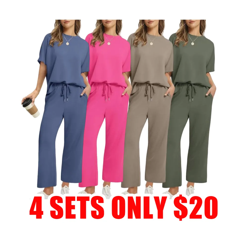Women’s Summer Two Piece Lounge Set